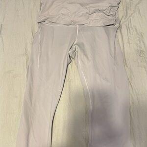 lululemon athletica Light Gray Leggings